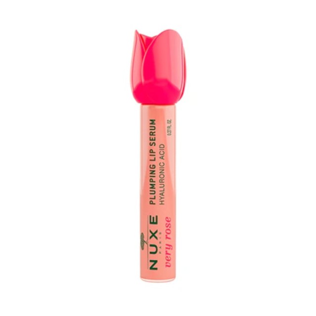 Nuxe Very Rose Plumping Lip Serum Ορός για Όγκο & Λάμψη Χειλιών 8ml