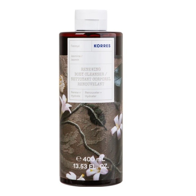 Korres Renewing Body Cleanser Jasmine Αφρόλουτρο Με Άρωμα Άνθη Γιασεμιού, 400ml