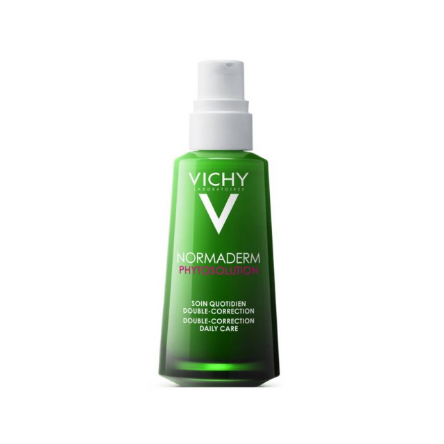 Vichy Normaderm Phytosolution Double-Correction Daily Care, Ενυδατική και Διορθωτική Κρέμα Προσώπου για Ακμή,  50ml