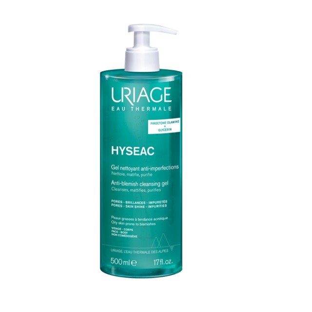 Uriage Hyseac Cleansing Gel Προσώπου & Σώματος 500ml