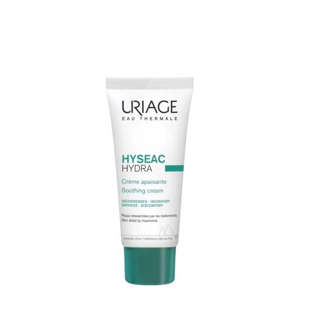 Uriage Hyseac Hydra Restructurant, Καταπραϋντική Ματ Κρέμα για Ξηρό Ακνεϊκό Δέρμα, Κατάλληλη κατά τη Διάρκεια Φαρμακευτικής Αγωγής, 40ml