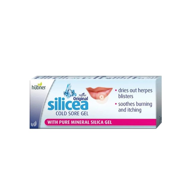 Hubner Silicea Cold Sore Lip Gel Αντιμετώπιση Επιχείλιου Έρπητα 2gr