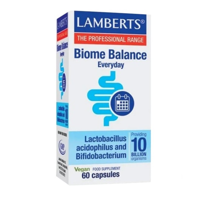 Lamberts Biome Balance Everyday Προβιοτικά 60 Κάψουλες (8712-60)