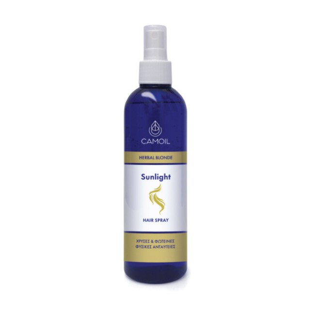 Camoil Herbal Blonde Sunlight Hair Spray Μαλλιών για Χρυσές & Φωτεινές Φυσικές Ανταύγειες 200ml