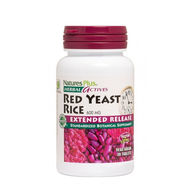 Natures Plus Extended Red Yeast Rice 600 Mg 30Vcaps