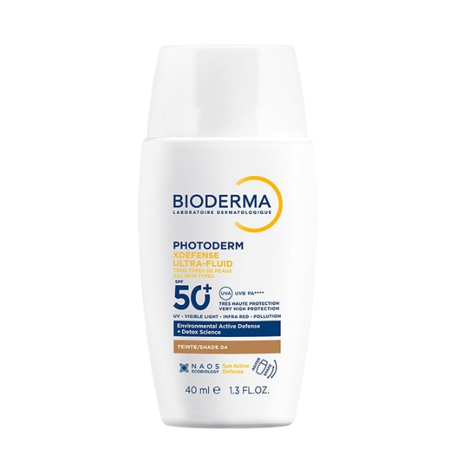 Bioderma Photoderm XDefense Ultra-Fluid SPF50+ Shade 04 Αντηλιακό Προσώπου με Χρώμα 40ml