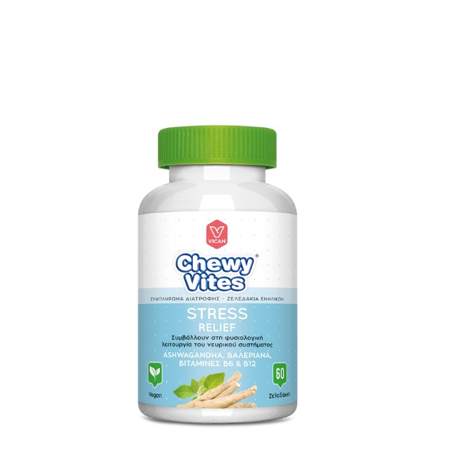 Vican Chewy Vites Stress Relief 60 τεμάχια