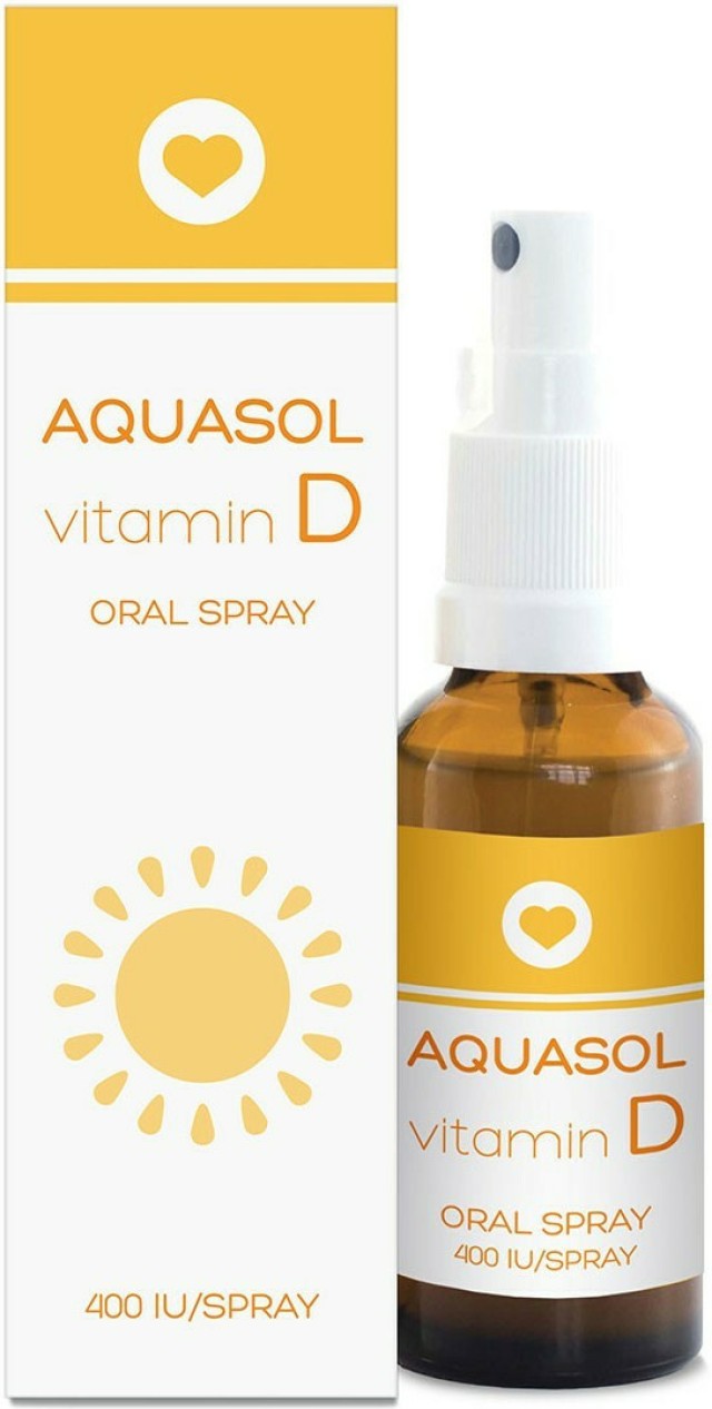 Olvos Science Aquasol Vitamin D Oral Spray 400 iu Συμπλήρωμα διατροφής με Βιταμίνη D, 15ml