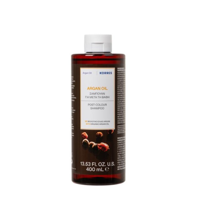 Korres Σαμπουάν για Μετά την Βαφή με Argan Oil 400ml