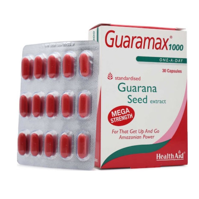 Health Aid Guaramax 1000mg 30 κάψουλες