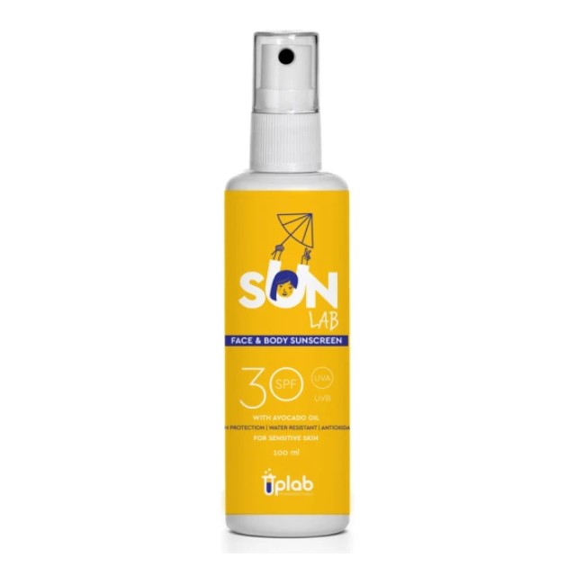 Uplab SunLab Face & Body Sunscreen Spray SPF30 100ml