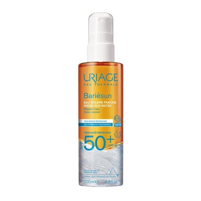 Uriage Bariesun Fresh Sun Water SPF50+ Αντηλιακό Ιαματικό Νερό 200ml