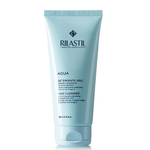 RILASTIL Aqua Face Cleanser Καθαριστικό Προσώπου Για Όλους Τους Τύπους Δέρματος, 50ml