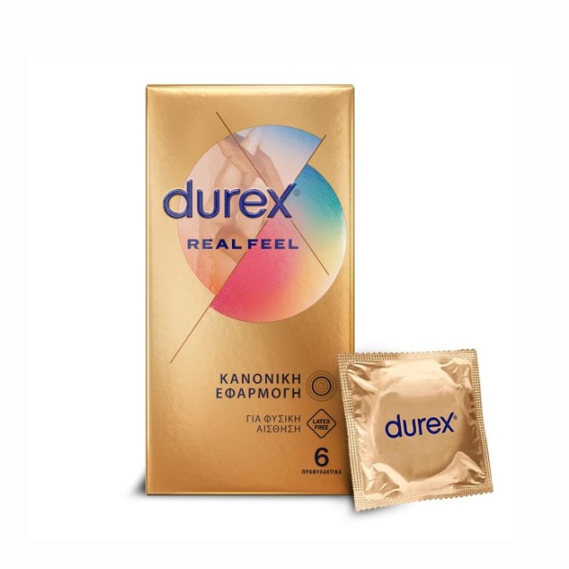 DUREX Real Feel για Φυσική Αίσθηση 6 τεμάχια