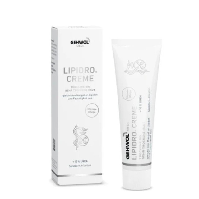 Gehwol Med Lipidro Cream Υδρολιπιδική Κρέμα Ποδιών, 75ml
