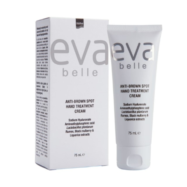 Intermed Eva Belle Αnti Brown Spot Hand Treatment Cream Ενυδατική Κρέμα Χεριών με Λευκαντική Δράση 75ml