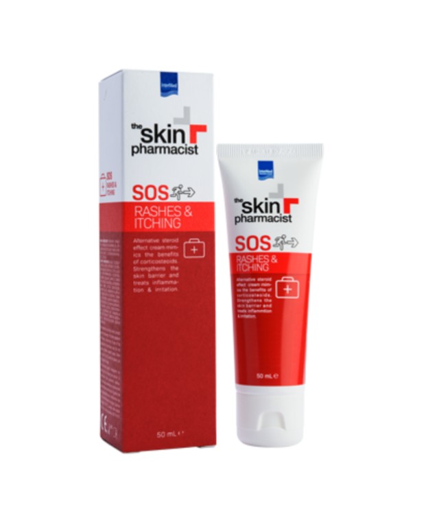 INTERMED The Skin Pharmacist SOS Raches & Itching για Φλεγμονώδεις Εξάρσεις του Δέρματος, 50ml