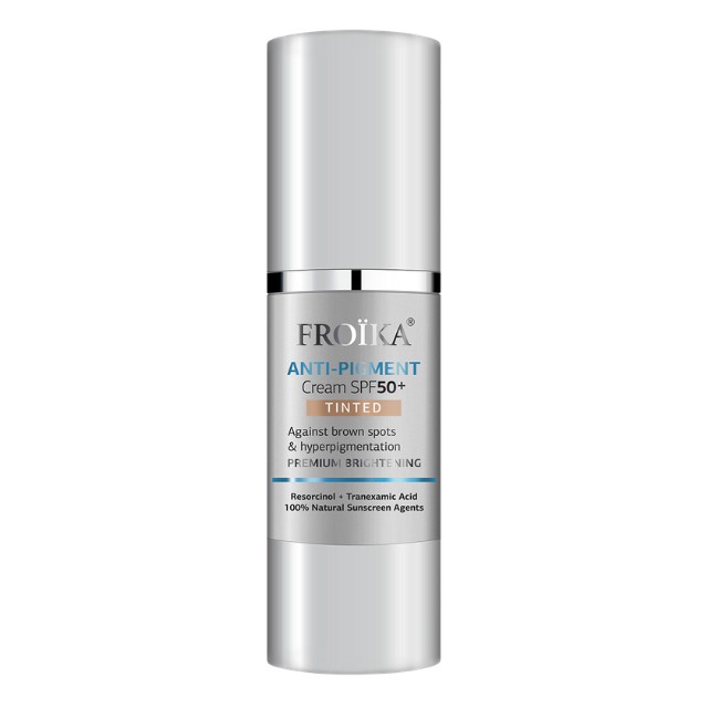 Froika Anti-Pigment Tinted Cream SPF50+ Αντηλιακό κατά των Κηλίδων με Χρώμα 30ml