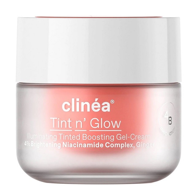 Clinea Tint n Glow Gel-Cream Κρέμα Ημέρας Προσώπου Για Λάμψη Με Χρώμα, 50ml