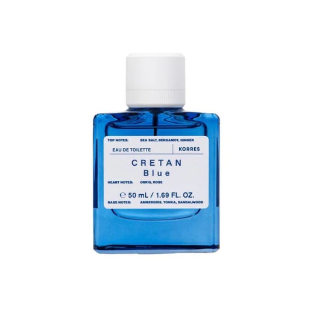 Korres Eau De Toilette Cretan Blue Ανδρικό Άρωμα 50ml