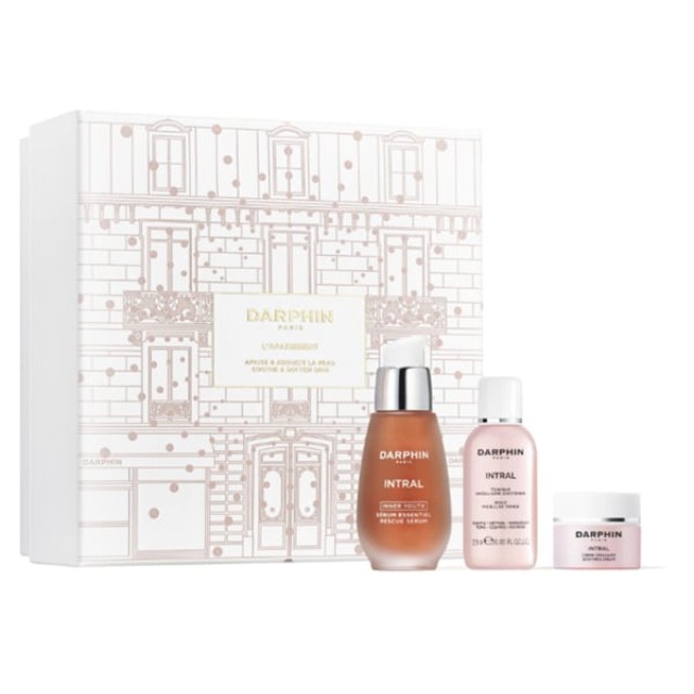Darphin Πακέτο Intral Inner Youth Rescue Serum 30ml & Micellar Toner 25ml & Soothing Cream 5ml