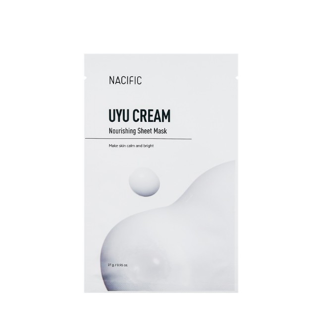 Nacific UYU Cream Nourishing Sheet Mask Ενυδάτωση & Θρέψη 27gr