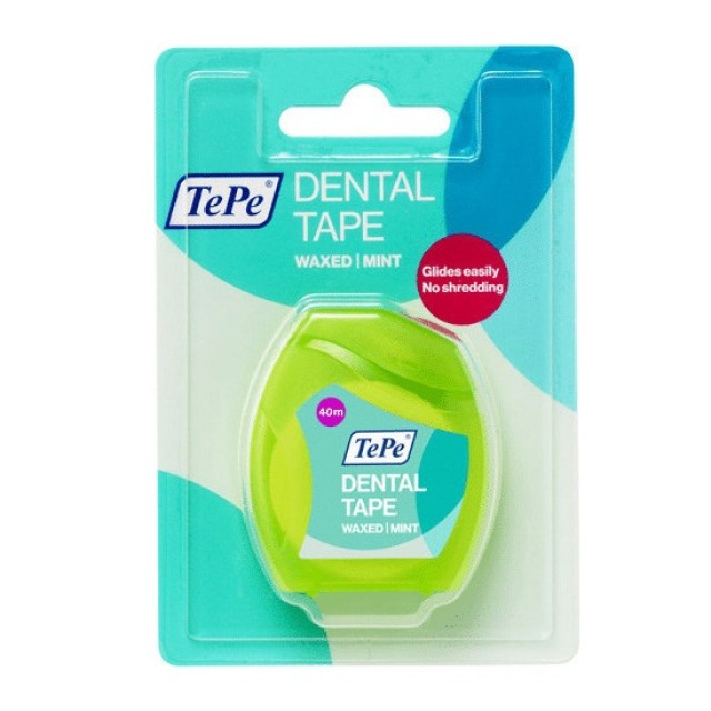 TEPE Dental Tape Wax Mint 40m