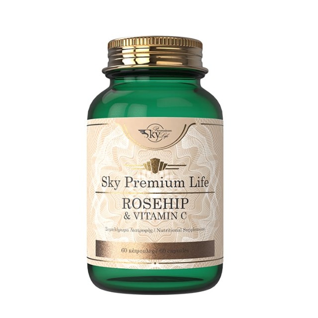Sky Premium Life Rosehip & Vitamin C 1000mg 60 κάψουλες