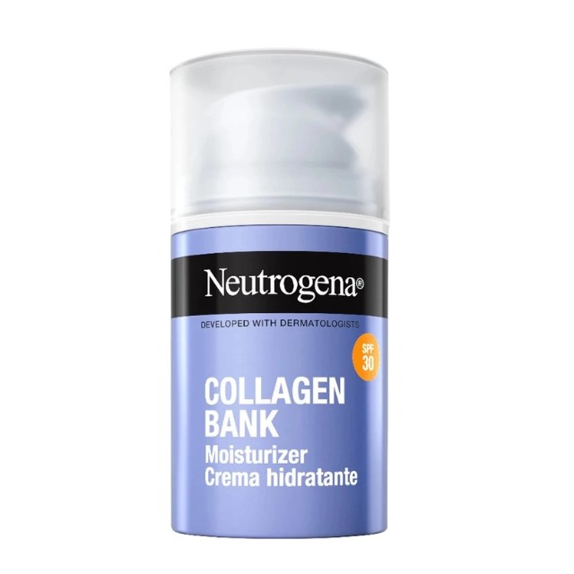 Neutrogena Collagen Bank Moisturizer SPF30 Ενυδατική Κρέμα Προσώπου 50ml
