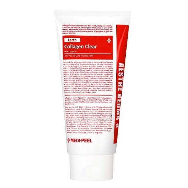 Medipeel+ Lacto Collagen Clear Αφρός Καθαρισμού Προσώπου Με Κολλαγόνο Για Μείωση Των Πόρων, 100ml