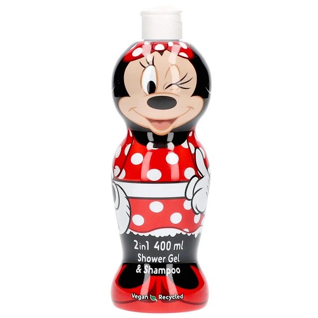 Air-Val Minnie Mouse 2in1 1D Παιδικό Αφρόλουτρο & Σαμπουάν, 400ml