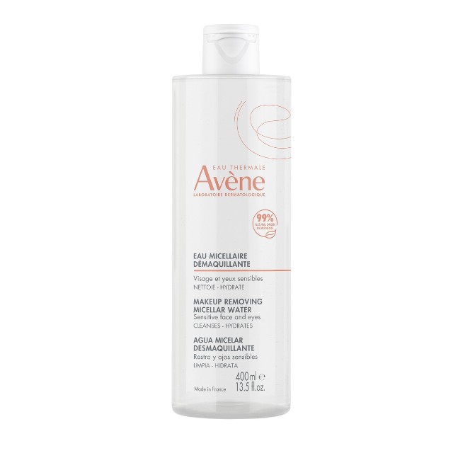 Avene Eau Thermale Micellaire Water Νερό Καθαρισμού & Ντεμακιγιάζ Προσώπου 400ml