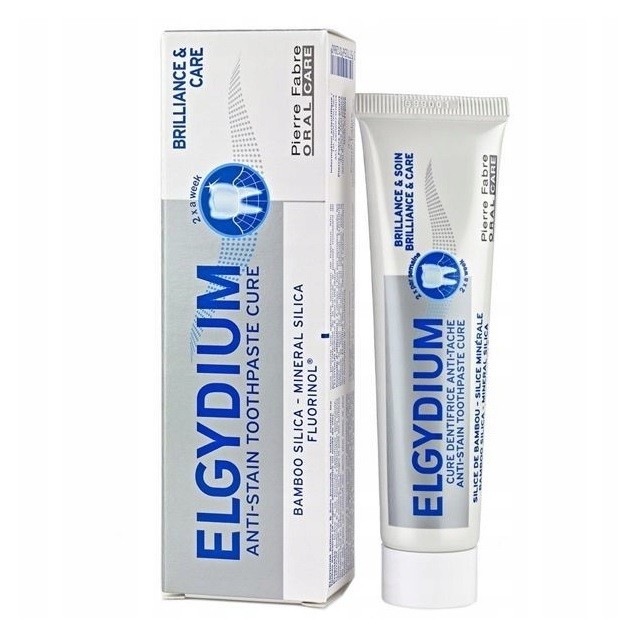 Elgydium Brilliance & Care Toothpast Οδοντόκρεμα Για Λεύκανση, 30ml