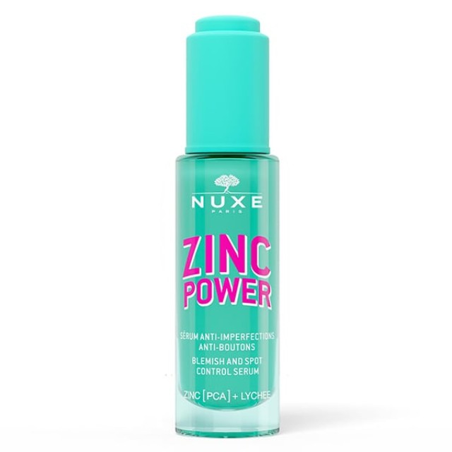 Nuxe Zinc Power Blemish & Spot Control Serum Ορός κατά των Ατελειών 30ml