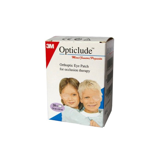 3M Opticlude Οφθαλμικά Επιθέματα για Παιδιά σε Μπεζ χρώμα 6.2x5cm 20τμχ (1537)