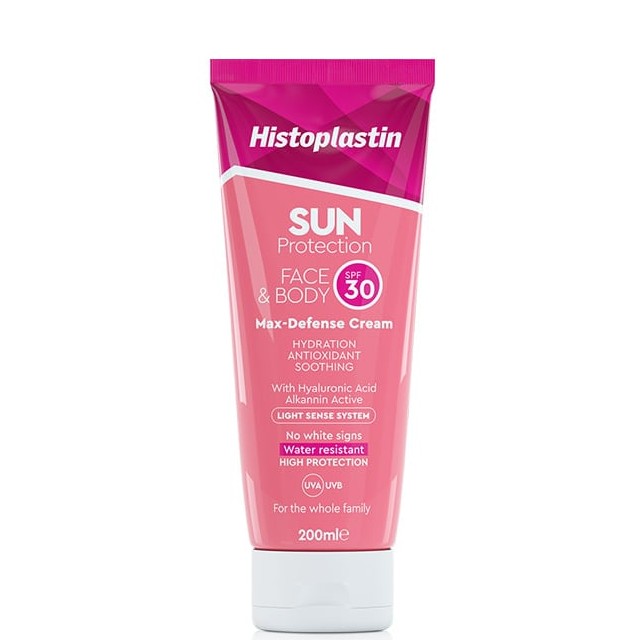 HEREMCO Histoplastin Sun Protection Cream Face & Body SPF30 Αντηλιακή Κρέμα Προσώπου & Σώματος, 200ml