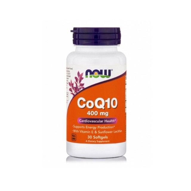 Now Foods CoQ10 400mg 30 μαλακές κάψουλες