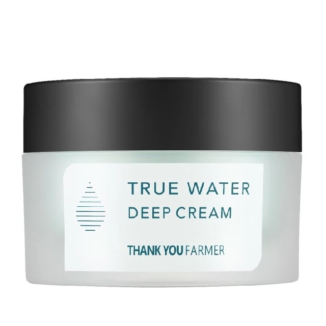 Thank You Farmer True Water Deep Cream Κρέμα Προσώπου Βαθιάς Ενυδάτωσης, 50ml