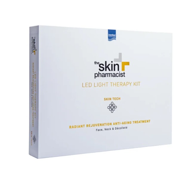 Intermed The Skin Pharmacist Led Light Therapy Kit Μάσκα Φωτοθεραπείας για Αντιγήρανση 1τμχ