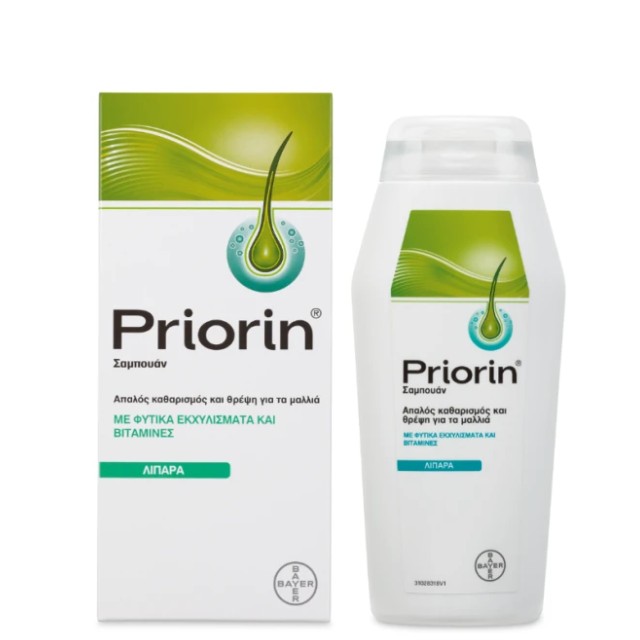 Priorin Σαμπουάν Θρέψης για τα Λιπαρά Μαλλιά 200ml