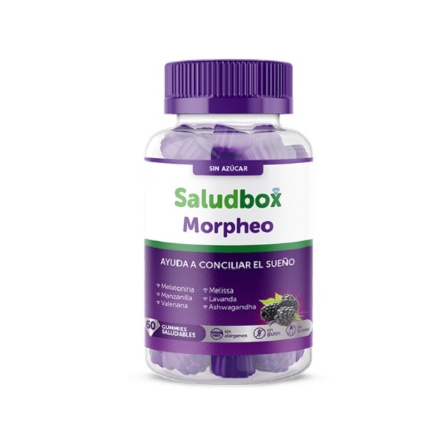 Saludbox Morpheo Gummies Συμπλήρωμα Διατροφής Για Την Βελτίωση Του Ύπνου, 60 Ζελεδάκια