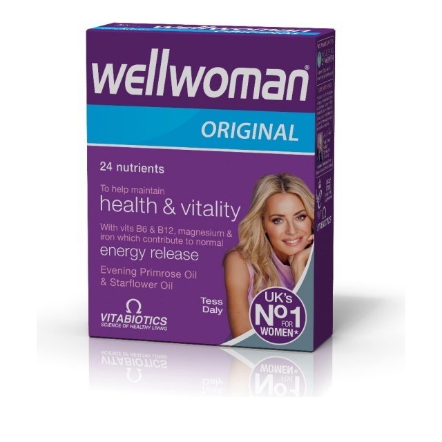 Vitabiotics Wellwoman Original Πολυβιταμινούχο Συμπλήρωμα Ειδικά Σχεδιασμένο Για Την Γυναίκα, 30 ταμπλέτες
