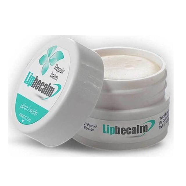 Becalm Lipbecalm Repair Balm, για την ξηρότητα, τα σκασίματα & τους ερεθισμούς σε Μύτη & Χείλια, 10