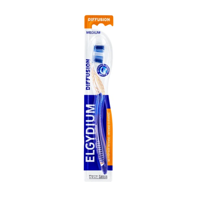 Elgydium Diffusion Medium Οδοντόβουρτσα Μπλε 1τμχ
