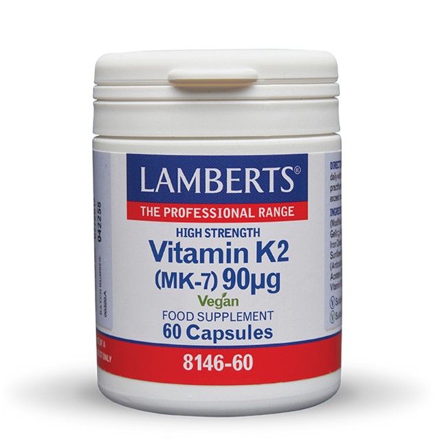 Lamberts Vitamin K2 90μg 60 Κάψουλες 8146-60
