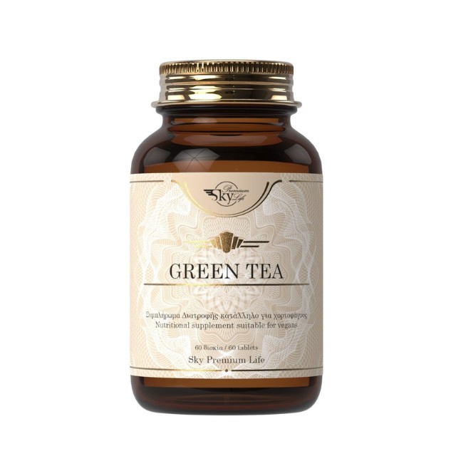 Sky Premium Life Green Tea 60 ταμπλέτες