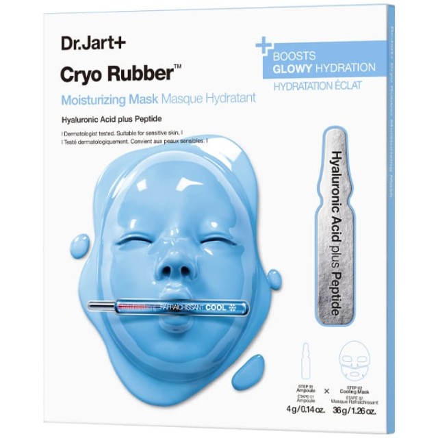 Dr.Jart+ Cryo Rubber with Moisturizing Hyaluronic Acid Ενυδατική Μάσκα Προσώπου με Υαλουρονικό Οξύ 40g