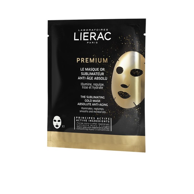 LIERAC Premium The Sublimating Gold Mask, Χρυσή Μάσκα Απόλυτης Αντιγήρανσης, 20ml