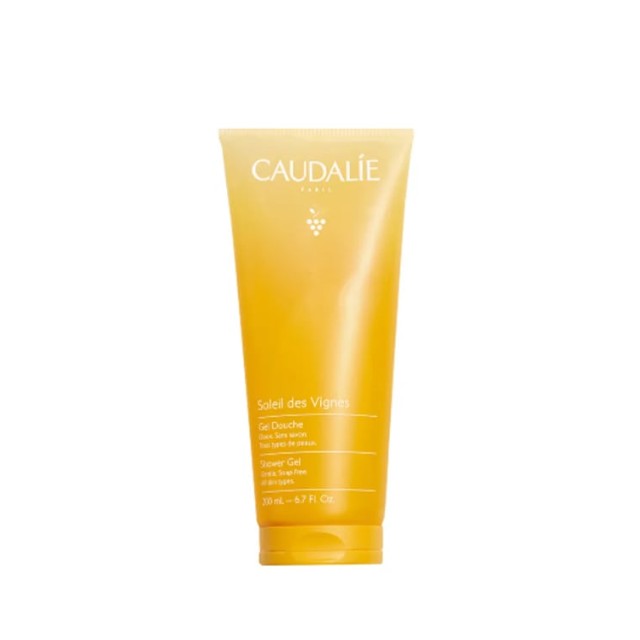 Caudalie Soleil des Vignes Shower Gel Αφρόλουτρο με Αλόη Νότες Καρύδας Άνθη Πορτοκαλιάς & Γιασεμί 200ml
