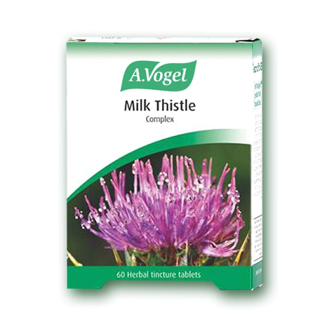 A.Vogel Milk Thistle Συμπλήρωμα Διατροφής Με Γαϊδουράγκαθο, 60 ταμπλέτες